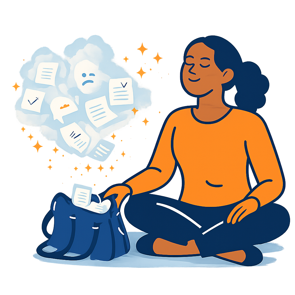 une présence qui te permet de déposer ta charge mentale, sans devoir être forte “encore un peu”.